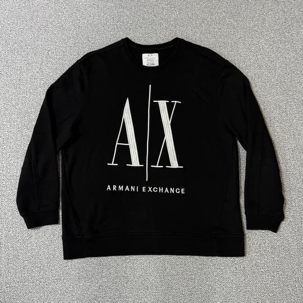 [정품 QR] 알마니 익스체인지 맨투맨 L