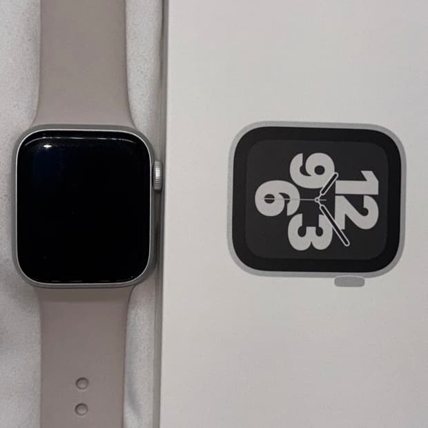 애플워치 se 40mm 실버 알루미늄 GPS