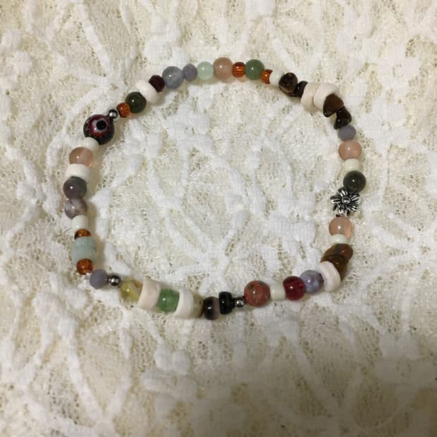 원석 비즈 팔찌