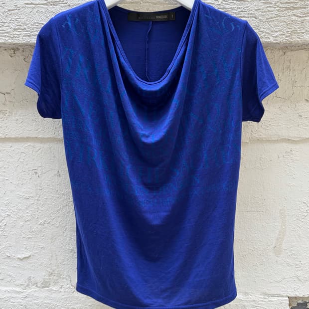 Schlussel drape 반팔