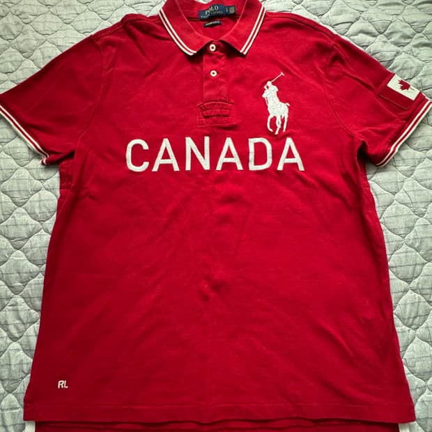 폴로 랄프로렌 캐나다 빅포니 티셔츠