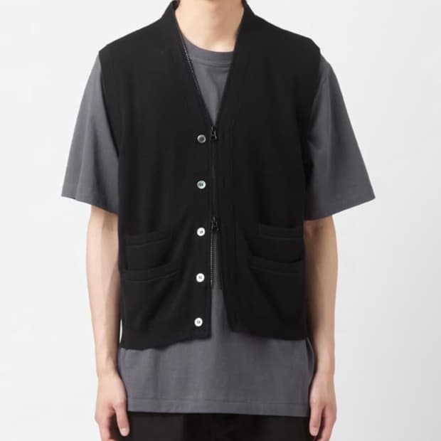 해칭룸 니트 베스트 knit vest