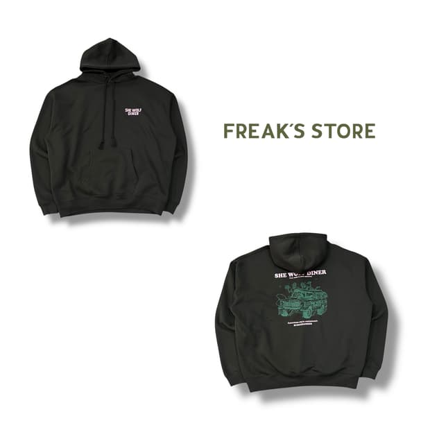  프릭스스토어 그래픽 후드티 y13851