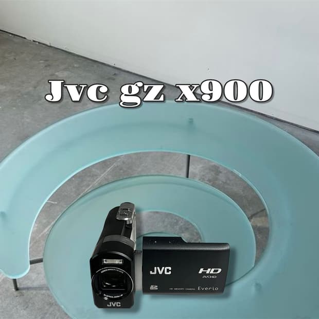 🙆‍♀️💕 주인장 최애기종/ A급/ jvc x900 빈티지 캠코더