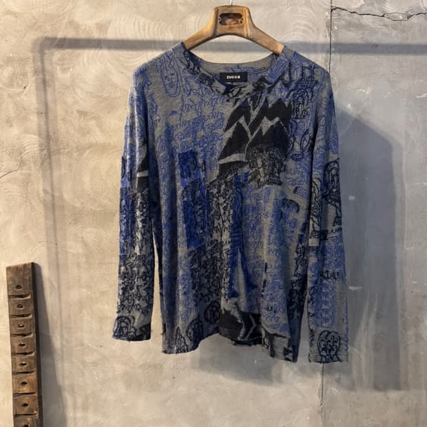 ZUCCA 주카 그래픽 니트 55