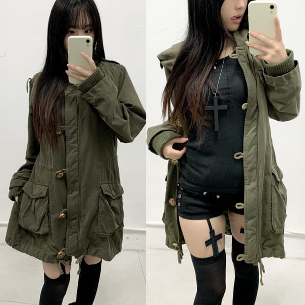 [OZOC] 오조크 y2k 야상 자켓