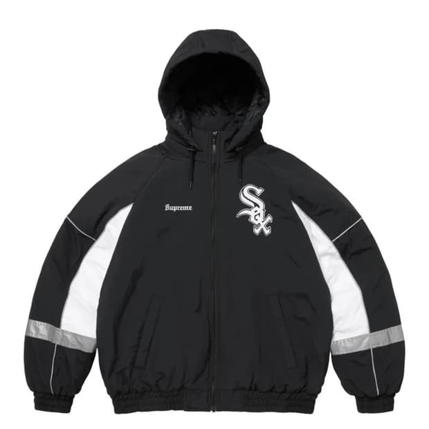 슈프림 25fw 시카고 화이트 삭스 스타디움 자켓