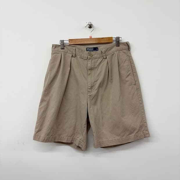 폴로 랄프로렌 클래식 투턱 치노 반바지 PN9736