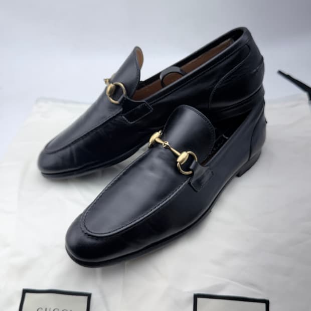 정품)구찌 홀스빗 구두 250