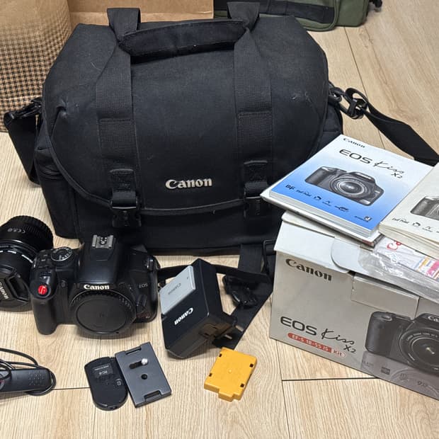 캐논 EOS Kiss X2 450D 풀세트