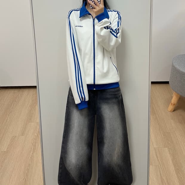 아디다스 베켄바우어 포카리 흰파 트랙탑 져지