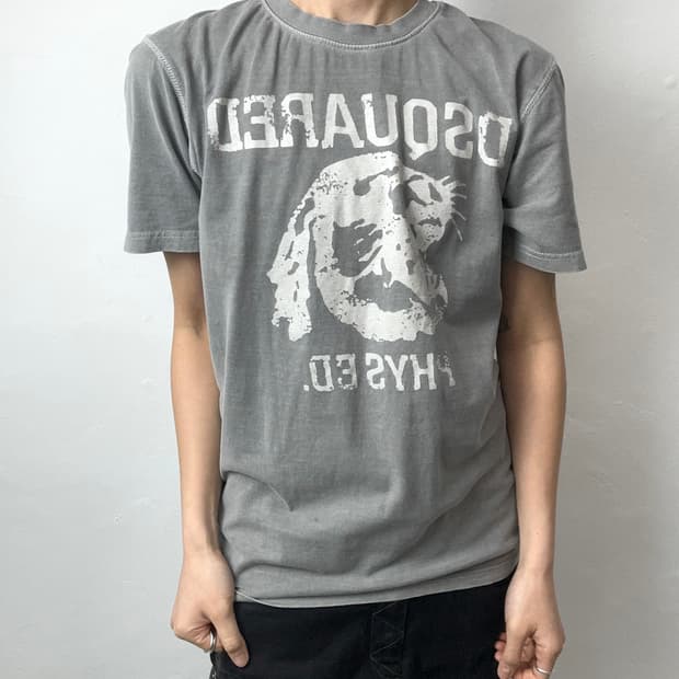 DSQUARED2 Phys Ed Distressed Tee