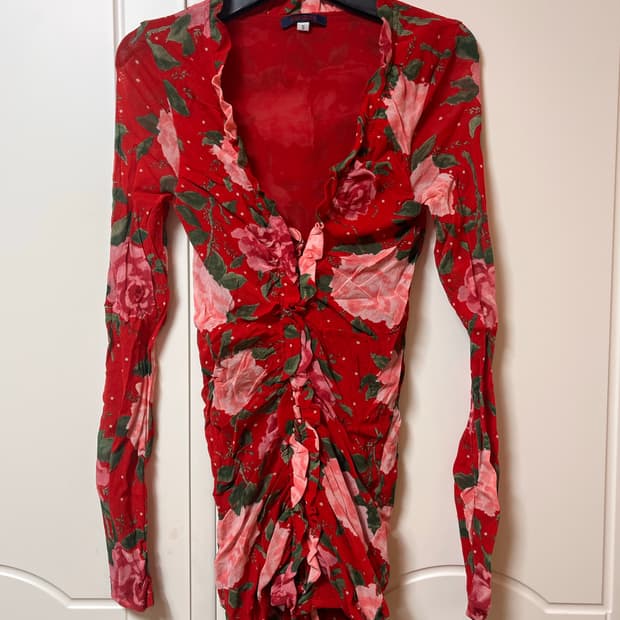 겐조 플라워 셔링 슬리브