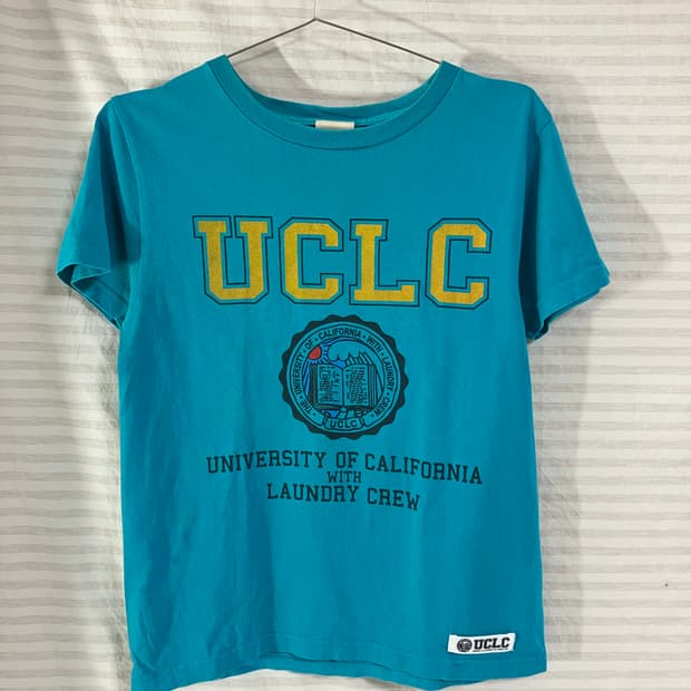 빈티지 UCL 스카이 반팔 1056 모리걸 y2k 스트릿 갸루 펑키 일본