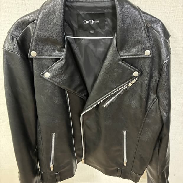 도프제이슨 블랙 라이더 자켓 XL