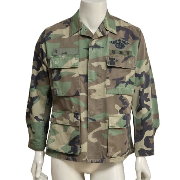 해군 구형 UDT/SEAL 상사 개조 미군 전투복 상의 자켓 (M)