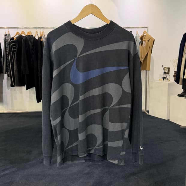 [XL] 나이키 스우시 롱슬리브 긴팔티셔츠
