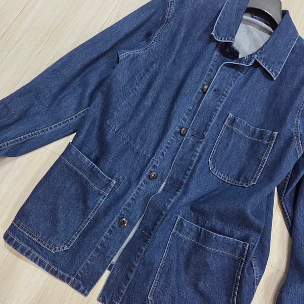 유니클로 데님 워크자켓