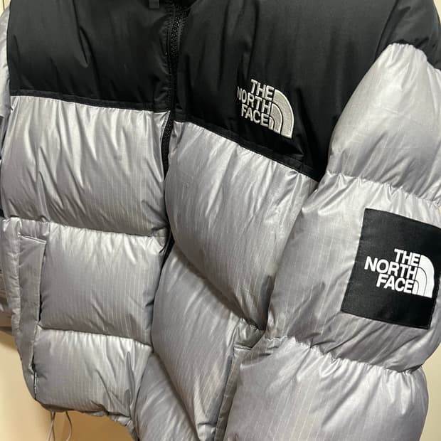 노스페이스 눕시 그레이