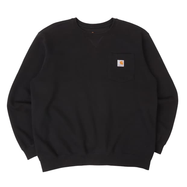 칼하트 오리지널핏 포켓 로고 스웻셔츠