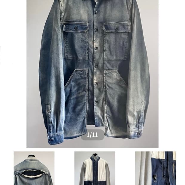 RICK OWENS DRKSHDW SS2019 OUTERSHIRT