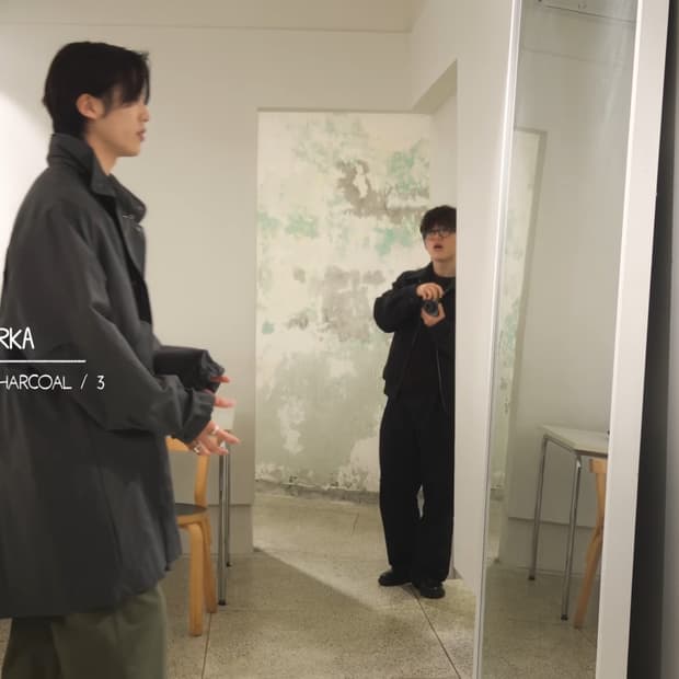 (새상품)마티스 더 큐레이터 피시테일 차콜3