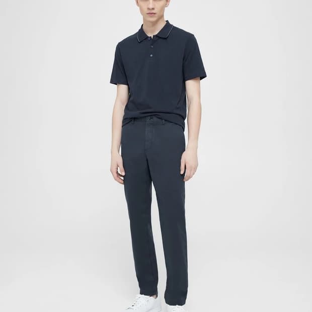 띠어리/ 오가닉 코튼 제인 팬츠 네이비/32