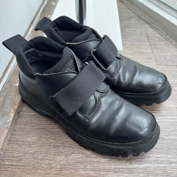 프라다 AW1999 레더 택티컬 부츠