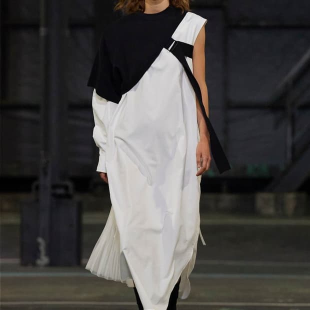 hyke 하이크 니트 벨트 베스트