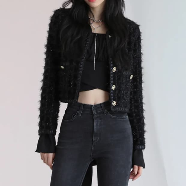 어반드레스 트위드 자켓 S