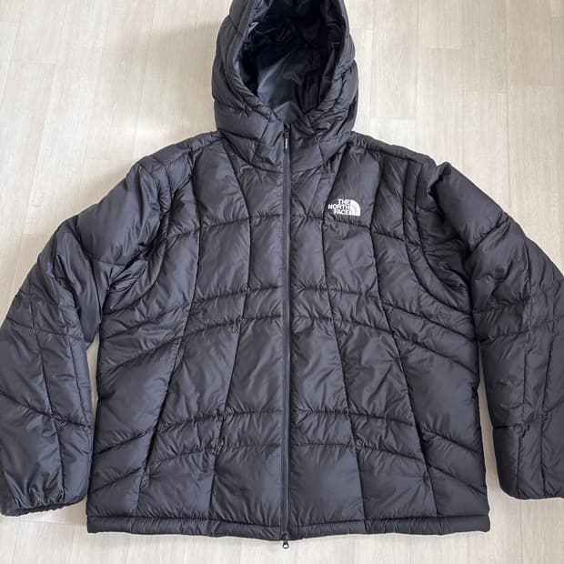 노스페이스 웨이브LT온자켓 경량패딩 (블랙, 2XL)