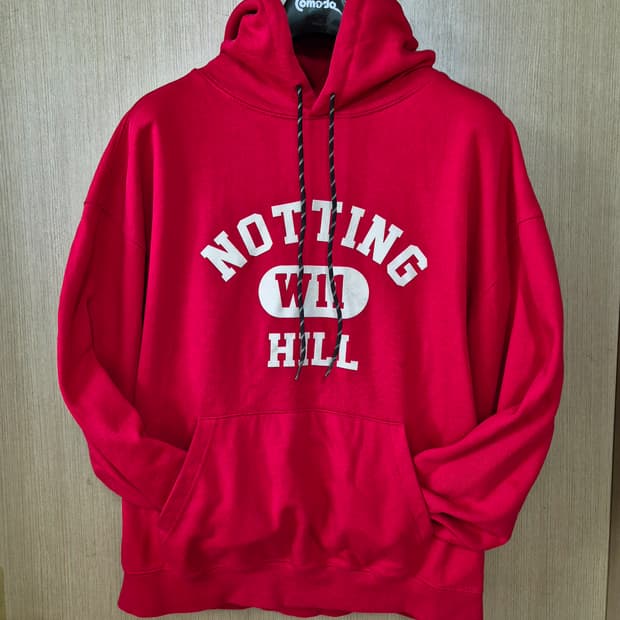 [L]던스트 Dunst 후드티 빈티지 레드