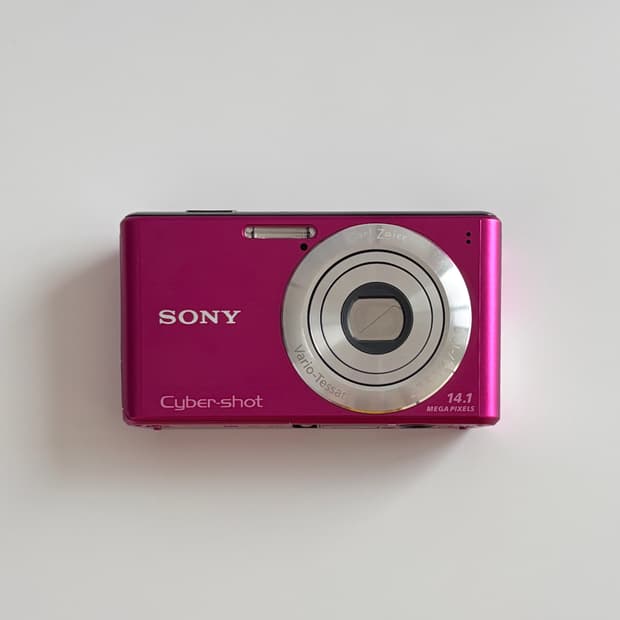 소니 사이버샷 DSC-W530 핑크 디카 디지털카메라 아일릿