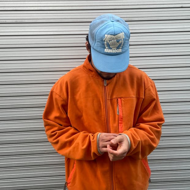 00s Stussy Orange Zip-up