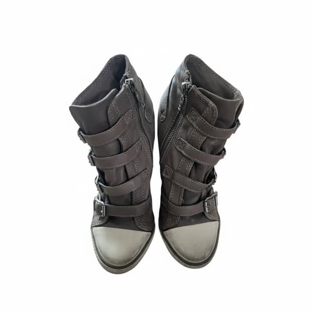 ash 아쉬 웨지힐 스니커즈 회색 36