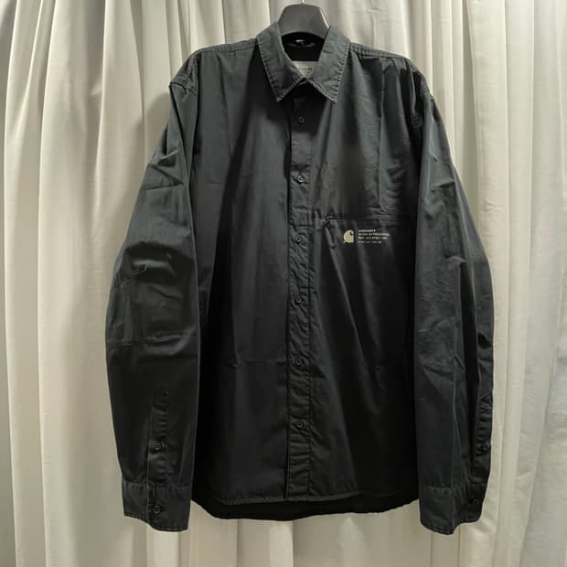 칼하트/ 콜맨 셔츠 블랙/ XL