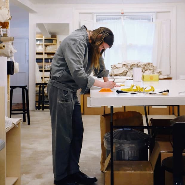 르메르 다트그레이 벨티드 팬츠 48