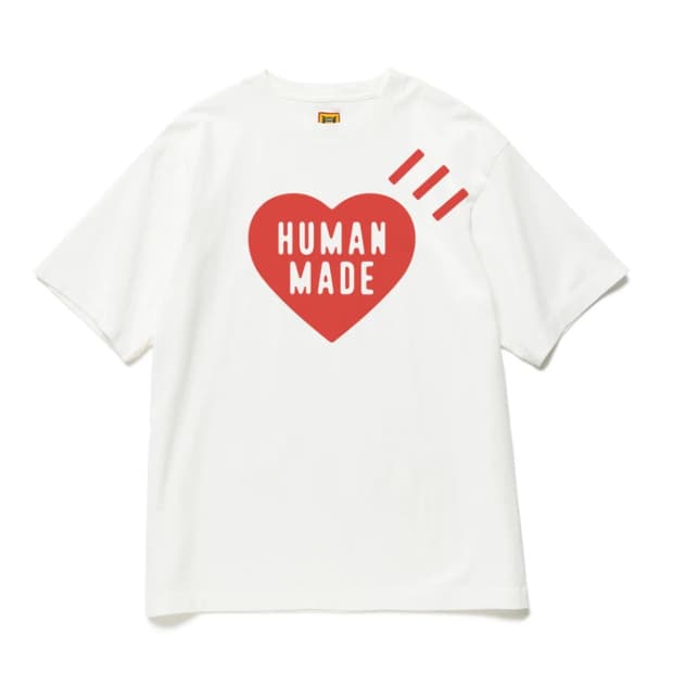 휴먼메이드 하트로고 레드 xxl