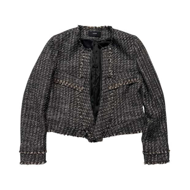 SYSTEM 트위드 자켓 (Italy Fabric)