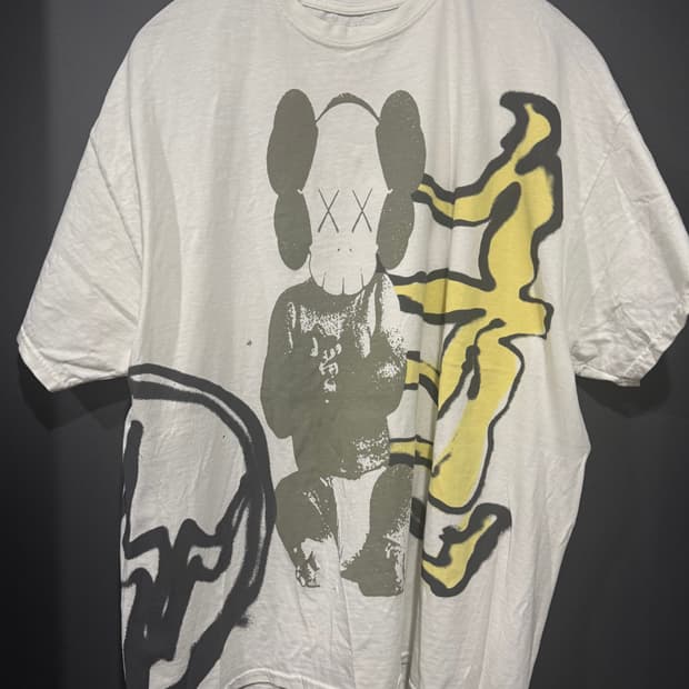 (XL) 트래비스스캇 캑터스잭 x 카우스 x 프라그먼트 티셔츠