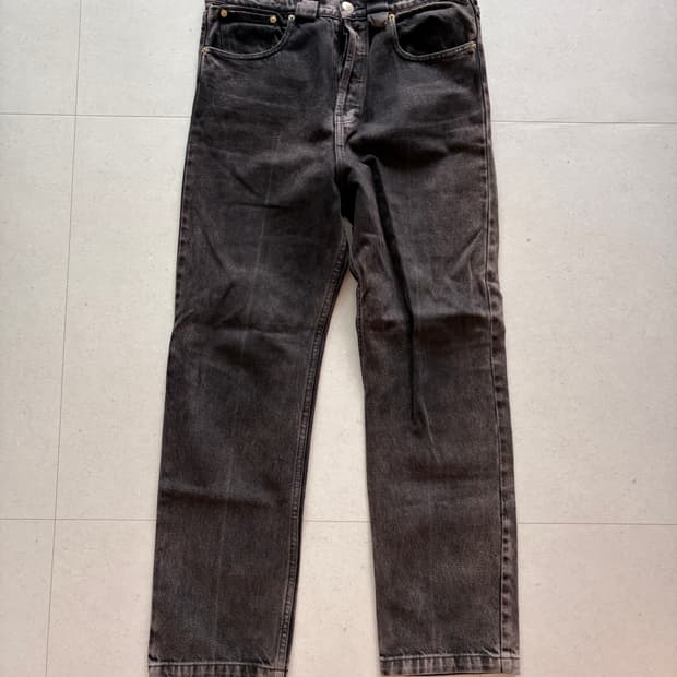 윌리 차바리아 흑청 데님팬츠