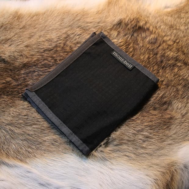 mont bell 나일론 립스탑 지갑