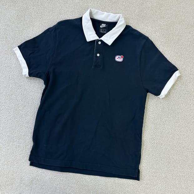 95 나이키 카라 배색 티셔츠 0323D