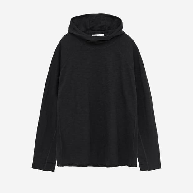 [3] 폴리테루 휴먼인덱스 휴먼 터틀 넥 후디 후드 블랙