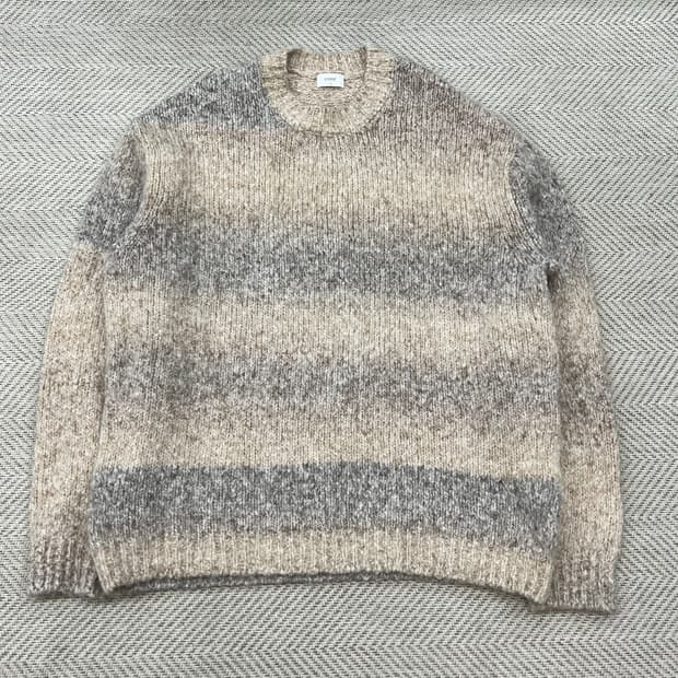 쿠어 스트라이프 니트 r3064