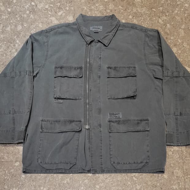 💥디스이즈네버댓 피그먼트다잉 정글자켓 (L) 
