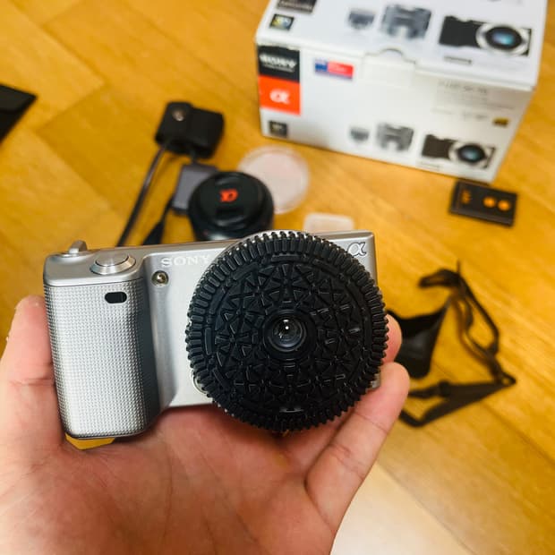 [A급]소니nex-5 박스세트 오레오렌즈 포함