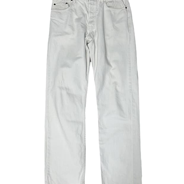 [32L34] LEVI'S 리바이스618 90s uk 크림진 오렌지탭