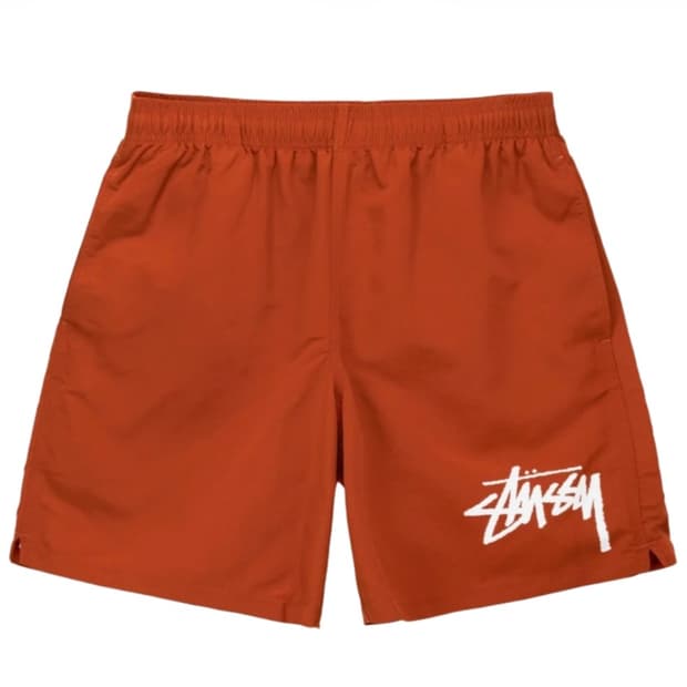 Stussy Big Stock Water Shorts Brick