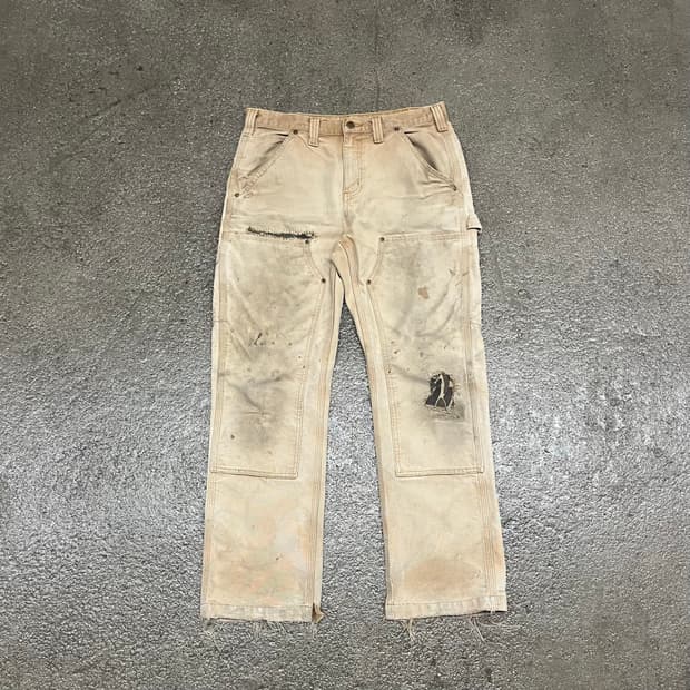 Carhartt 리페어 더블니 팬츠 (33“)